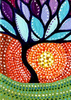 May - "Tree Of Dreams" by Varla Bishop, Johnson Creek WI - Acrylic - SOLD